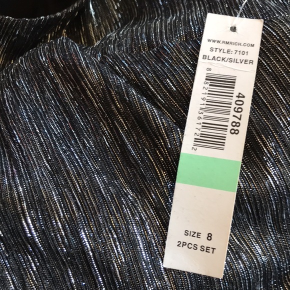 R&M Richards sheath with metallic overlay. Size 8. - Picture 14 of 16